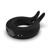 Черное эрекционное кольцо Marry Me Rechargeable Vibrating Cockring - Adrien Lastic - в Димитровграде купить с доставкой