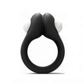 Черное эрекционное кольцо Zippy Vibrating Ring With Bullet - Adrien Lastic - в Димитровграде купить с доставкой
