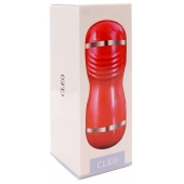 Двусторонний мастурбатор в колбе Cleo - вагина и ротик - Boys of Toys - в Димитровграде купить с доставкой