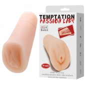 Телесный тугой мастурбатор-вагина Passion Lady - Baile - в Димитровграде купить с доставкой