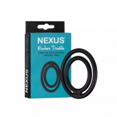 Черное двойное эрекционное кольцо Nexus Enduro Double - Nexus Range - в Димитровграде купить с доставкой