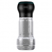Набор PowerBlow   Feel Pocket Stroker Crystal: мастурбатор и интерактивная насадка - Kiiroo - в Димитровграде купить с доставкой