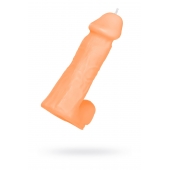 Оранжевая сувенирная свеча «Пенис» - Pecado - купить с доставкой в Димитровграде