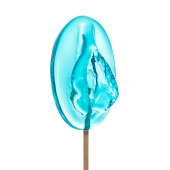 Леденец в форме вагины со вкусом блю кюрасао - 50 гр. - Sosuчki - купить с доставкой в Димитровграде