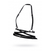 Черная кожаная портупея «Осанка» - Pecado - купить с доставкой в Димитровграде