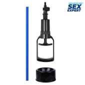 Комплект запасных частей для помпы: ручка, шланг и уплотнительная насадка - Sex Expert - купить с доставкой в Димитровграде