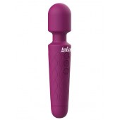 Фиолетовый жезловый вибромассажер Dreaming Wand - 20 см. - Lola Games