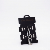 Черные кожаные наручники с регулируемыми ремешками - Crazy Handmade - купить с доставкой в Димитровграде