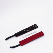 Черно-красные кожаные оковы - Crazy Handmade - купить с доставкой в Димитровграде