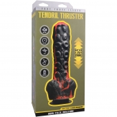 Черно-красная мини-машина на присоске Tendril Thruster - 21,6 см. - Doc Johnson - купить с доставкой в Димитровграде