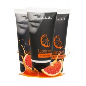 Набор из 3 съедобных лубрикантов JUJU со вкусом грейпфрута - JuJu - купить с доставкой в Димитровграде