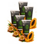 Набор из 5 съедобных лубрикантов JUJU со вкусом тропических фруктов - JuJu - купить с доставкой в Димитровграде