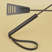 Черный кожаный стек «Сириус» - 60 см. - Sitabella - купить с доставкой в Димитровграде