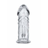 Прозрачная насадка на пенис Uco - 13 см. - A-toys - в Димитровграде купить с доставкой