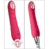 Малиновая насадка на душ с вибрацией Showers to orgasm - 20,1 см. - Orion - купить с доставкой в Димитровграде