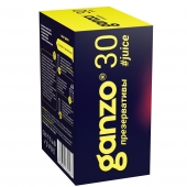 Ароматизированные презервативы Ganzo Juice - 30 шт. - Ganzo - купить с доставкой в Димитровграде