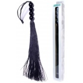 Черная силиконовая плеть - 37 см. - Boys of Toys - купить с доставкой в Димитровграде