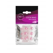 Прозрачная сквозная насадка на пенис с цветными шариками - Erowoman-Eroman - в Димитровграде купить с доставкой