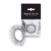 Круглое эрекционное кольцо с «ресничками» - Sextaz - в Димитровграде купить с доставкой