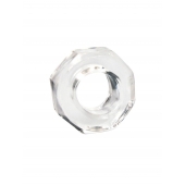 Прозрачное эрекционное кольцо в форме гайки - Sex Expert - в Димитровграде купить с доставкой