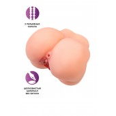 Реалистичный мастурбатор в форме попки с 2 любовными входами - No Name - в Димитровграде купить с доставкой