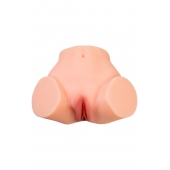 Телесный реалистичный мастурбатор-полуторс с 2 любовными входами - No Name - в Димитровграде купить с доставкой