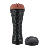 Коричневый мастурбатор-вагина Marly - Dream Toys - в Димитровграде купить с доставкой