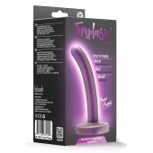 Фиолетовая насадка с гладкой поверхностью Surrender 4.75 Inch Beginner Pegging Dildo - 12 см. - Blush Novelties - купить с доставкой в Димитровграде