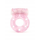 Розовое эрекционное виброкольцо с бабочкой - 1137 - в Димитровграде купить с доставкой