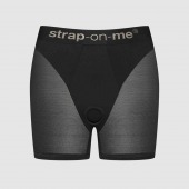 Трусики-шорты для фиксации насадок Strap-on-me Harness Lingerie Halo - size XS - Strap-on-me - купить с доставкой в Димитровграде