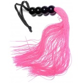 Розовая силиконовая плеть - 35,5 см. - Boys of Toys - купить с доставкой в Димитровграде