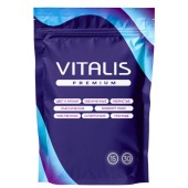 Ребристые презервативы VITALIS Premium Ribbed - 15 шт. - Vitalis - купить с доставкой в Димитровграде