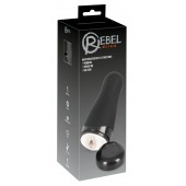 Черный вибромастурбатор с подогревом Masturbator with 3 Functions - Orion - в Димитровграде купить с доставкой