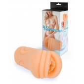 Телесный мастурбатор-вагина с рельефом на поверхности - Sexy Girl - в Димитровграде купить с доставкой