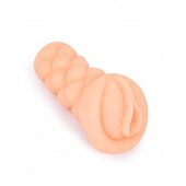 Телесный мастурбатор-вагина с вибропулей и эрекционными кольцами в комплекте - Sexy Girl - в Димитровграде купить с доставкой