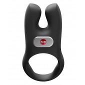 Черное эрекционное виброкольцо Nos - Fun Factory - в Димитровграде купить с доставкой