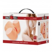 Телесный мастурбатор Liora с 2 любовными тоннелями - Baile - в Димитровграде купить с доставкой