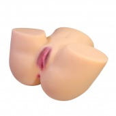 Телесный мастурбатор Liora с 2 любовными тоннелями - Baile - в Димитровграде купить с доставкой