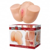Телесный мастурбатор Olivia с 2 любовными отверстиями - Baile - в Димитровграде купить с доставкой
