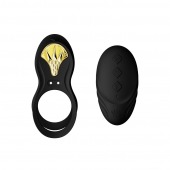 Черное эрекционное виброкольцо Bayek с пультом ДУ - Zalo - в Димитровграде купить с доставкой