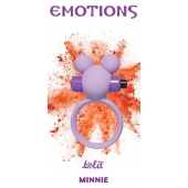 Сиреневое эрекционное виброколечко Emotions Minnie - Lola Games - в Димитровграде купить с доставкой