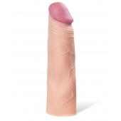 Реалистичная насадка с ярко выраженной головкой - 16,5 см. - A-toys - в Димитровграде купить с доставкой