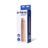 Реалистичная насадка с ярко выраженной головкой - 16,5 см. - A-toys - в Димитровграде купить с доставкой