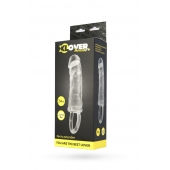 Прозрачная насадка с петлёй для фиксации - 14 см. - ToyFa - в Димитровграде купить с доставкой