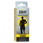 Спрей-пролонгатор длительного действия pjur SUPERHERO Strong Spray - 20 мл. - Pjur - купить с доставкой в Димитровграде
