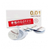 Супер тонкие презервативы Sagami Original 0.01 - 5 шт. - Sagami - купить с доставкой в Димитровграде