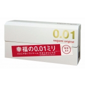Супер тонкие презервативы Sagami Original 0.01 - 5 шт. - Sagami - купить с доставкой в Димитровграде