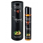 Массажное масло с ароматом экзотических фруктов Huile de Massage Gourmande Fruits Exotiques - 59 мл. - Plaisir Secret - купить с доставкой в Димитровграде