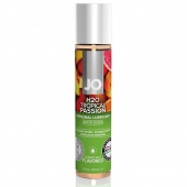 Смазка с ароматом тропических фруктов JO Flavored Tropical Passion - 30 мл. - System JO - купить с доставкой в Димитровграде