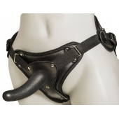 Женский страпон с вагинальной пробкой Woman Strap - 12 см. - LOVETOY (А-Полимер) - купить с доставкой в Димитровграде